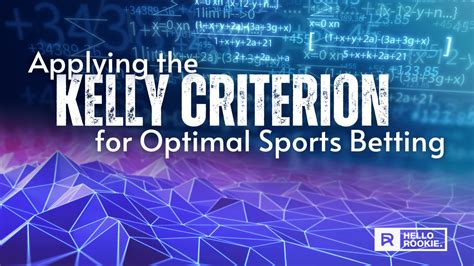 sports betting kelly criterion